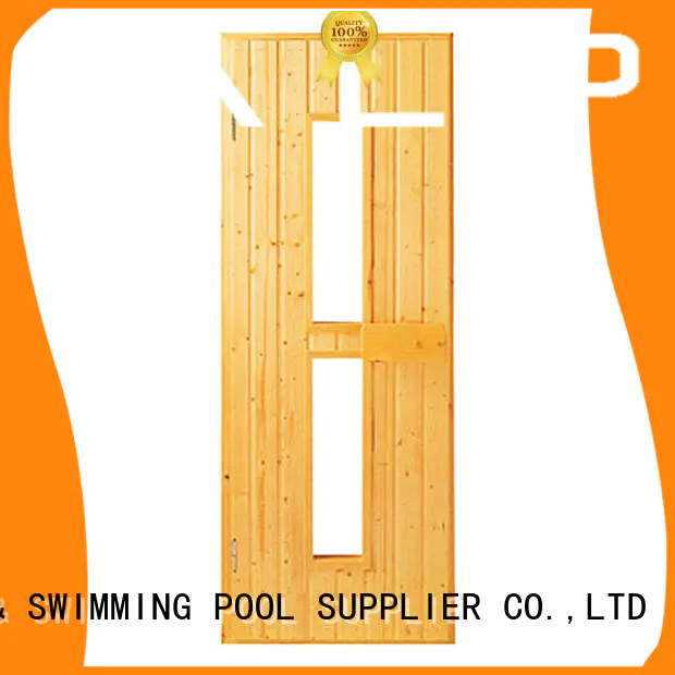 wooden sauna doors and windows wholesale for bathroom ALPHA