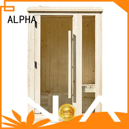 ALPHA New indoor steam sauna kits manufacturers