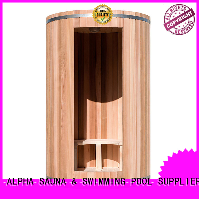 ALPHA thick home steam sauna directly sale for bathroom