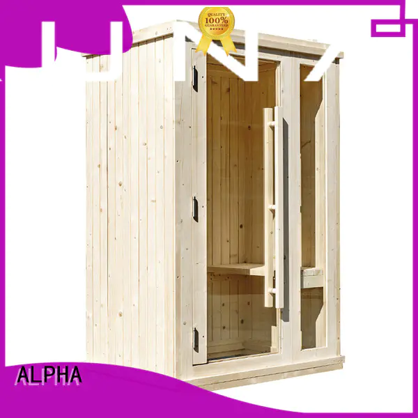 ALPHA red indoor sauna kits from China for household