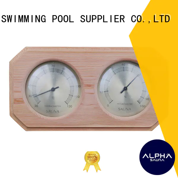 thermometer sauna finnish pine dial ALPHA Brand