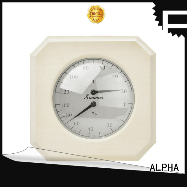 ALPHA Wholesale sauna thermometer hygrometer manufacturers