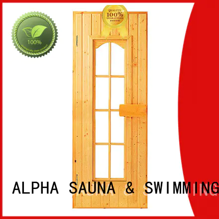 wooden sauna doors and windows wholesale for household