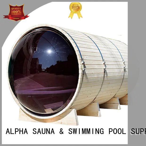 ALPHA panoramic clearview sauna supplier for bathroom