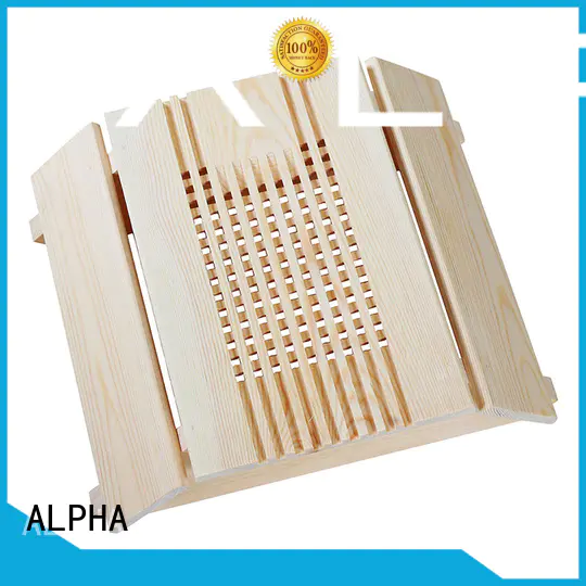 solid wooden light shades semicircle for villa ALPHA