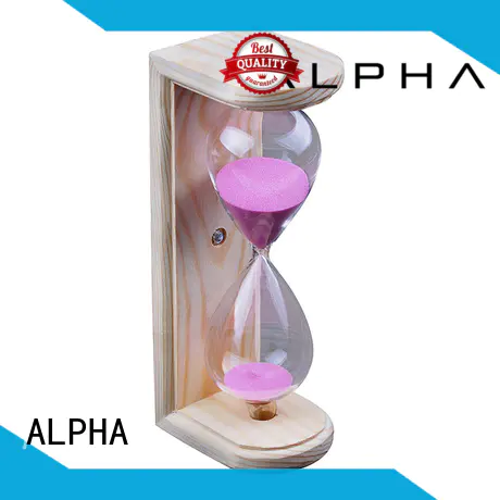 luxury sauna cedar ALPHA Brand hourglass sand timer