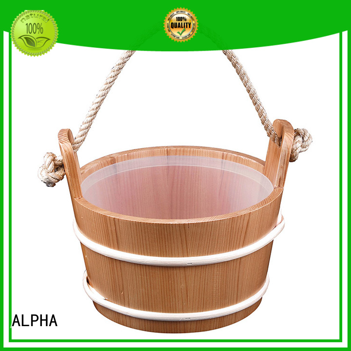 linner sauna bucket factory price for villa ALPHA