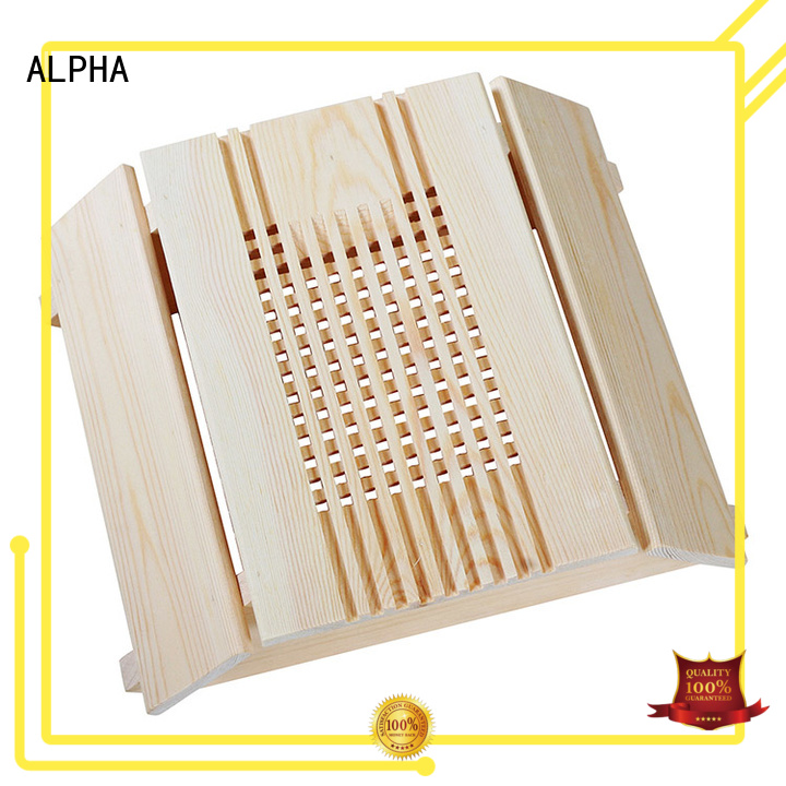 ALPHA leisure sauna products manufacturer for indoor