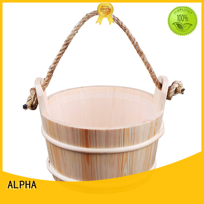 ALPHA strong sauna supplies accessories ladle for cabin