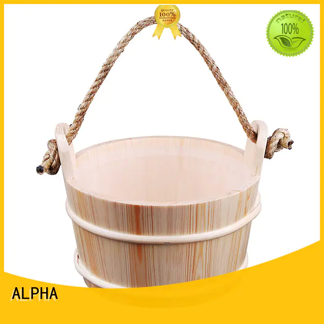 ALPHA strong sauna supplies accessories ladle for cabin