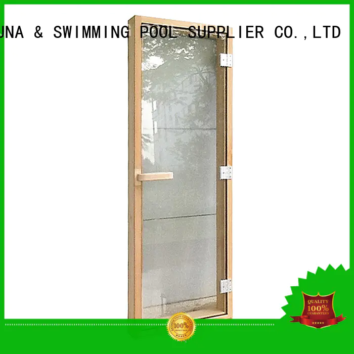 western steam room door tempered personalized for villa