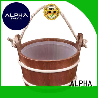 sauna sauna bucket and spoon manufacturer for outdoor