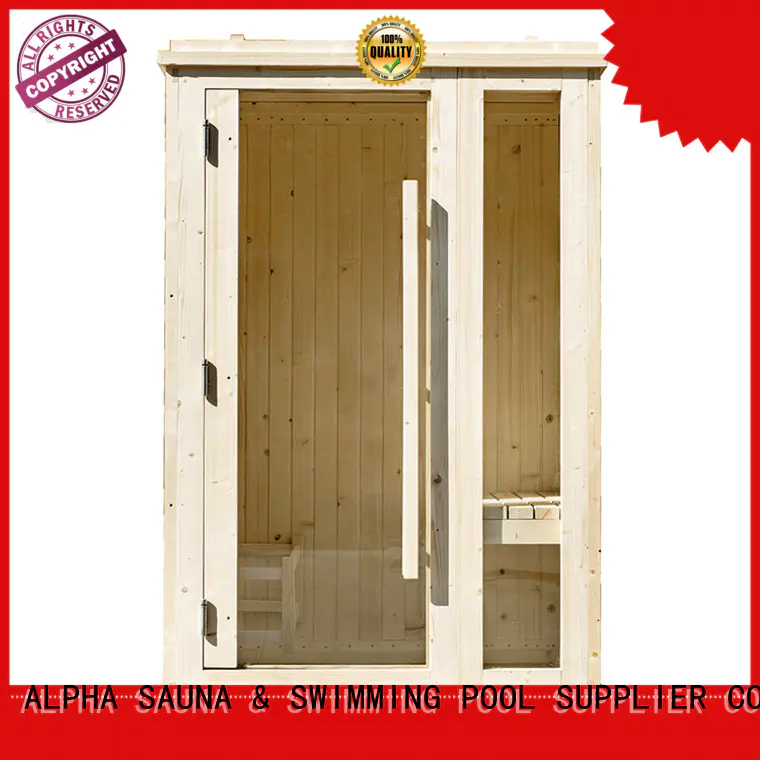 ALPHA room mini sauna customized for indoor