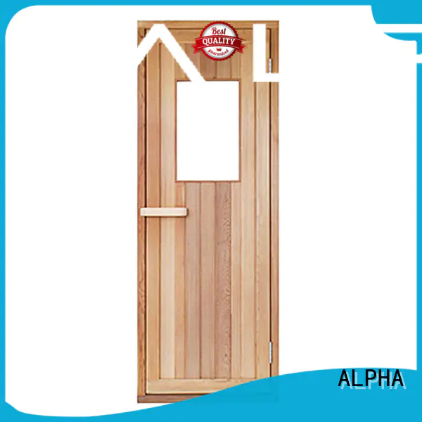 ALPHA steam room glass doors manufacturers