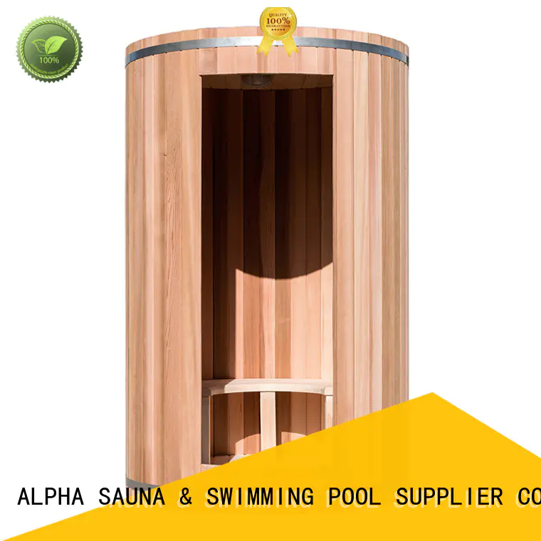 solid quality indoor sauna sauna ALPHA Brand company