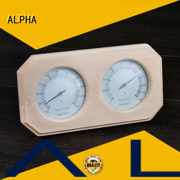 angled hygrometer sauna thermometer from China for bathroom