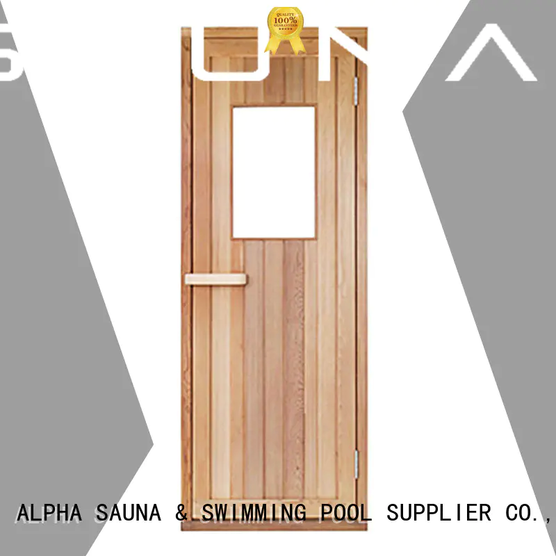 ALPHA finnish sauna doors for sale wholesale for villa