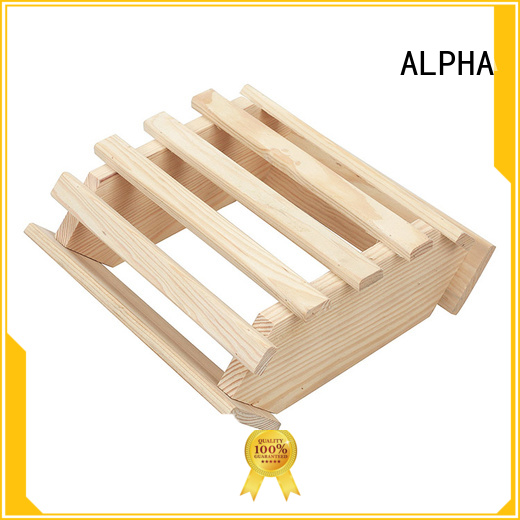 ALPHA original dry sauna accessories wood for indoor