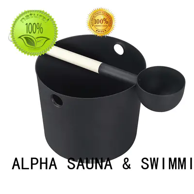 ALPHA Brand pail including wooden bucket manufacture