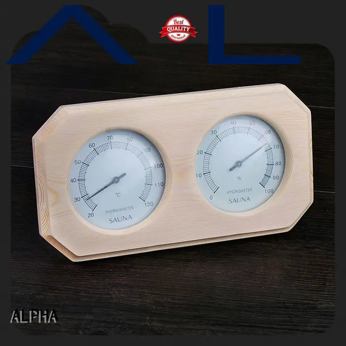 ALPHA branded best sauna thermometer from China for household