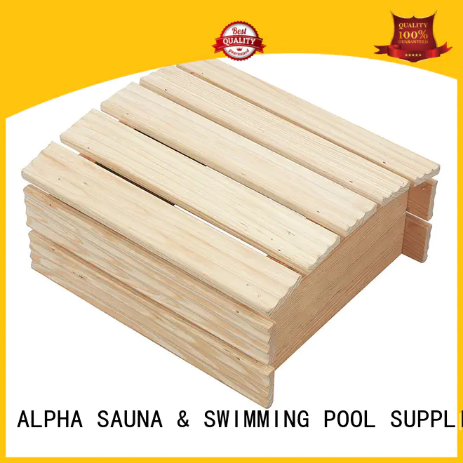 ALPHA Brand compact pine cover sauna room accessories
