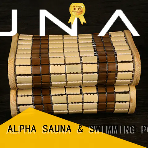 ALPHA professional sauna pillow customized for bathroom