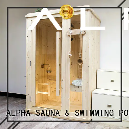 ALPHA Brand cedar thickness indoor sauna manufacture