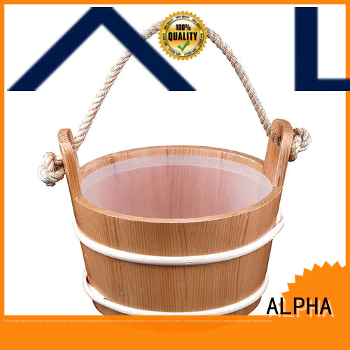 sauna products cedaraspen for outdoor ALPHA