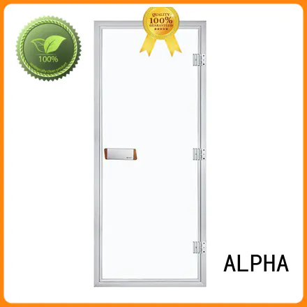 doors sauna glass door factory for household ALPHA