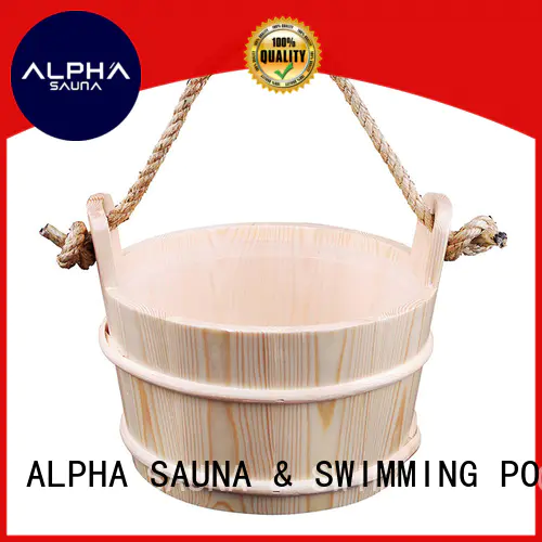 aspenred cedar sauna bucket finnish for indoor ALPHA