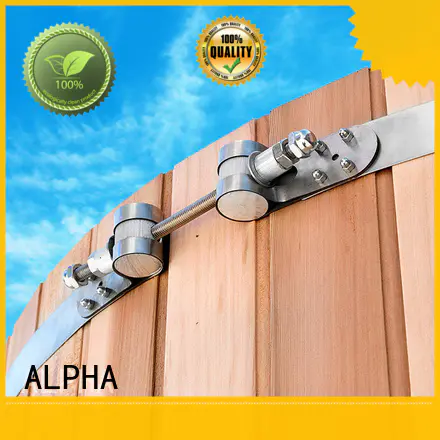 ALPHA thickness metal clamps factory price for cabin