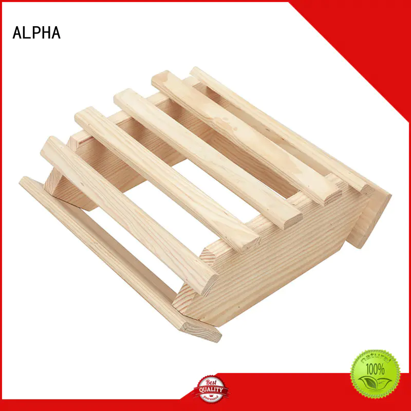 ALPHA elegant dry sauna accessories manufacturer for indoor