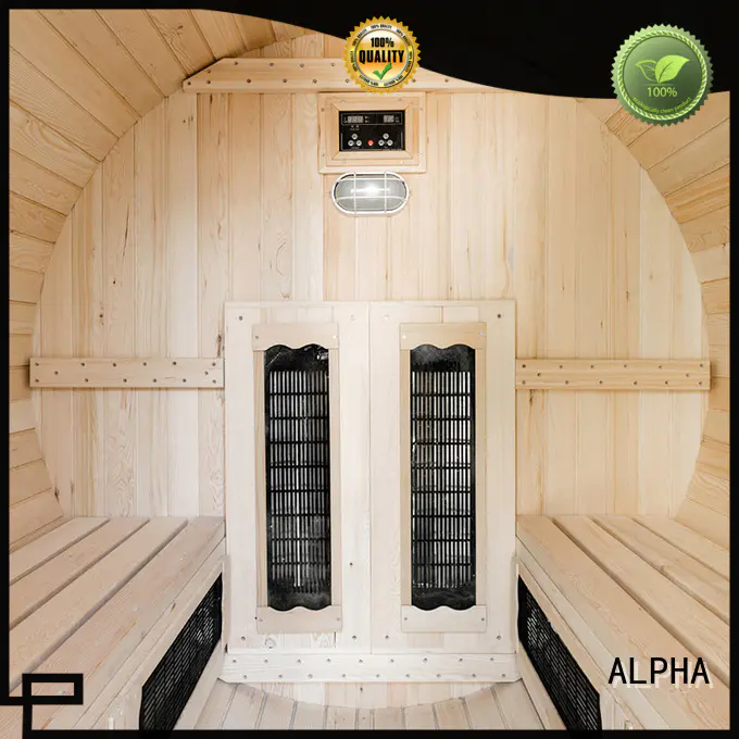 Wholesale person sauna outdoor sauna ALPHA Brand