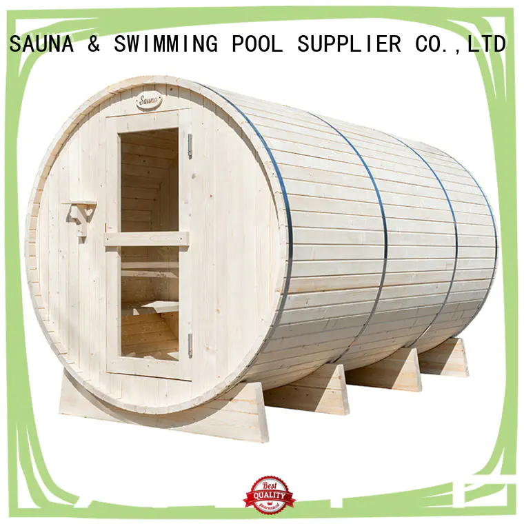 ALPHA round outdoor sauna manufacturer for villa
