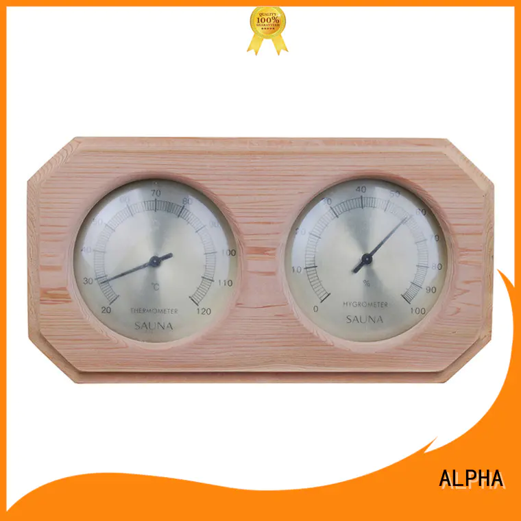 mount sauna hygrometer customized for indoor ALPHA