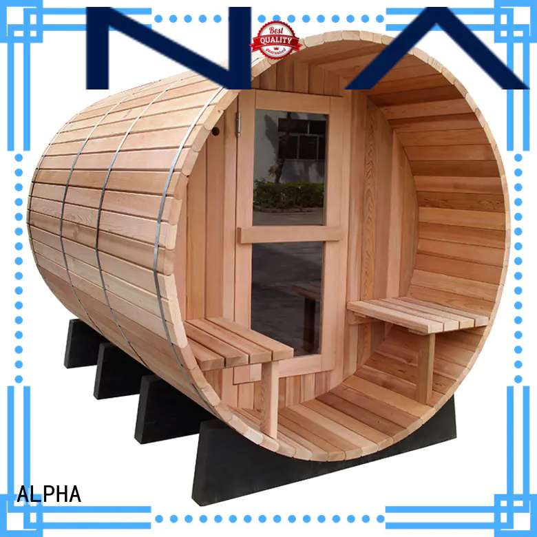 table cedar sauna person for bathroom ALPHA