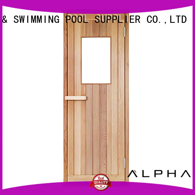 cedar door toughened sauna door ALPHA Brand