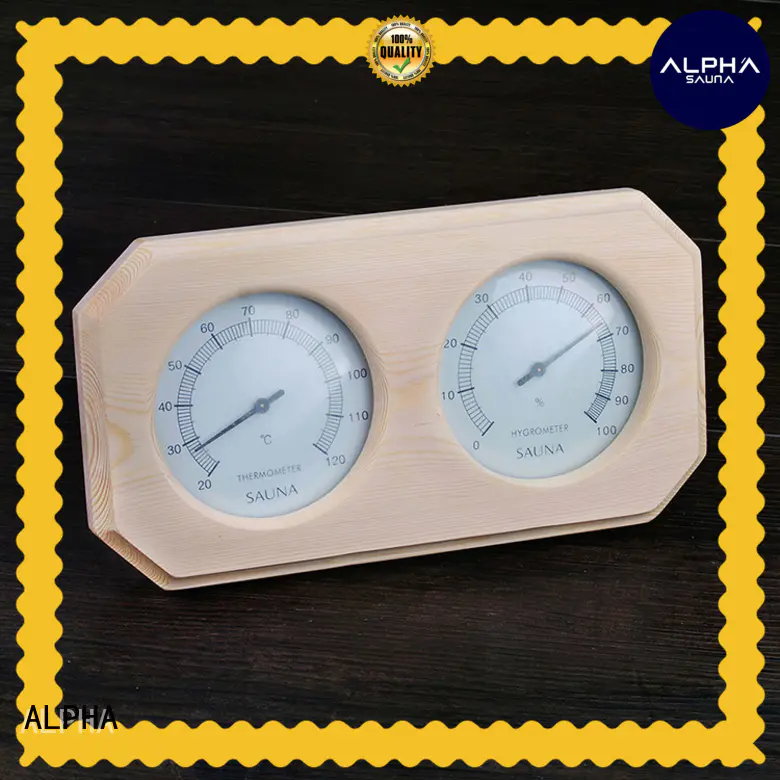 ALPHA hygrometer sauna hygrometer from China for household