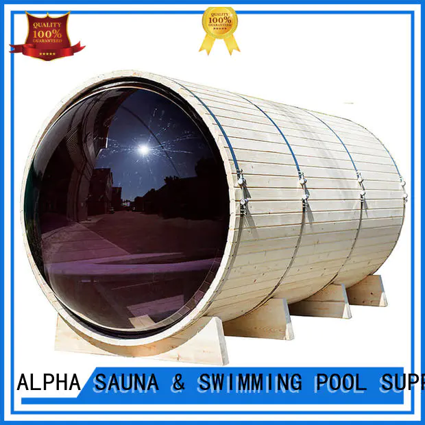 ALPHA barrel outside sauna supplier for bathroom