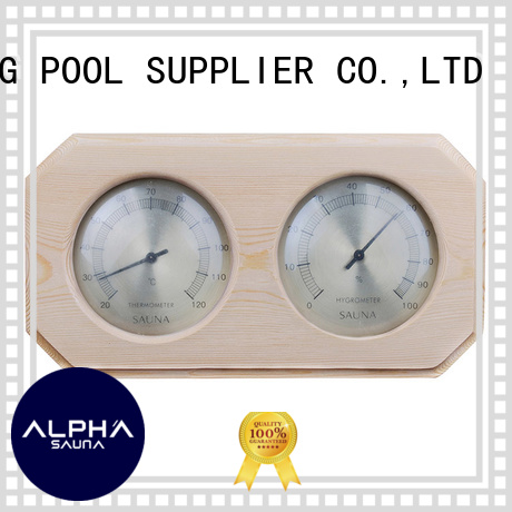 best sauna thermometer pine for bathroom ALPHA