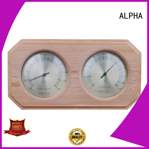 ALPHA oblique sauna thermometer from China for household