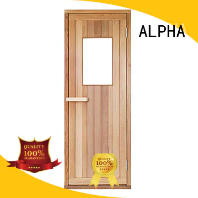 stainless steel sauna door frame personalized for household