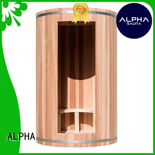 indoor steam sauna kits cedar for indoor ALPHA
