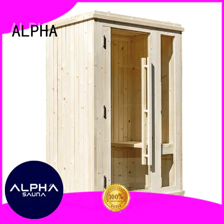 ALPHA panel clearlight sauna directly sale for indoor