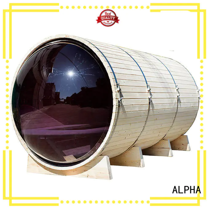 ALPHA panoramic panoramic sauna design for indoor