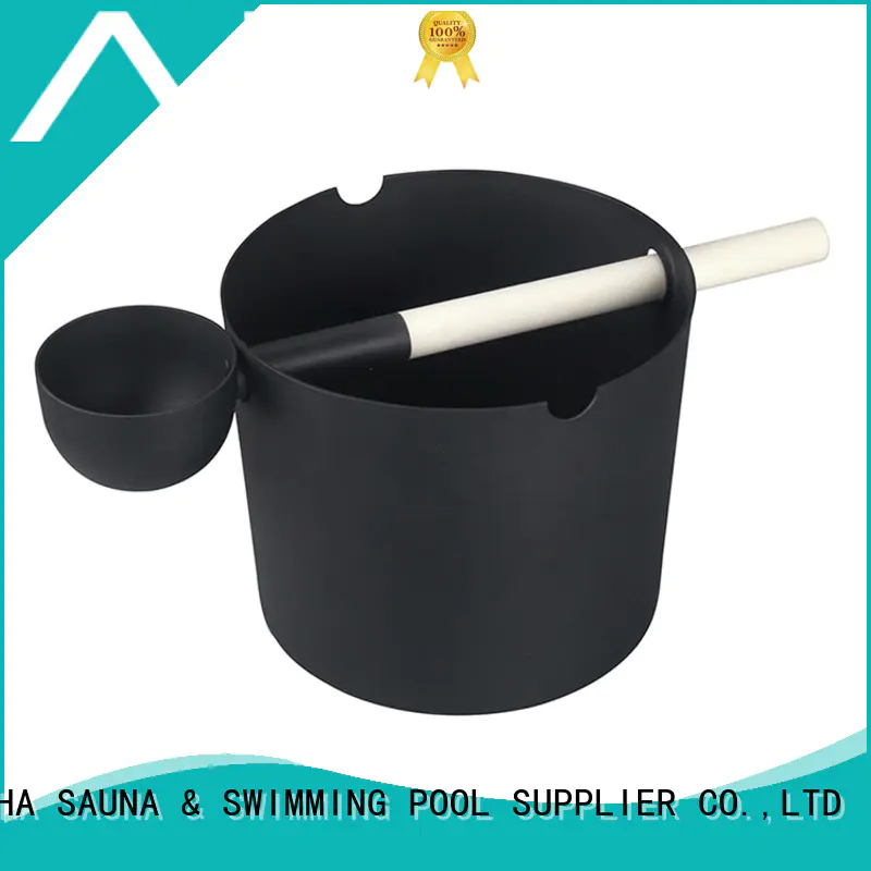 wooden sauna bucket plastic bucket dry ALPHA Brand company