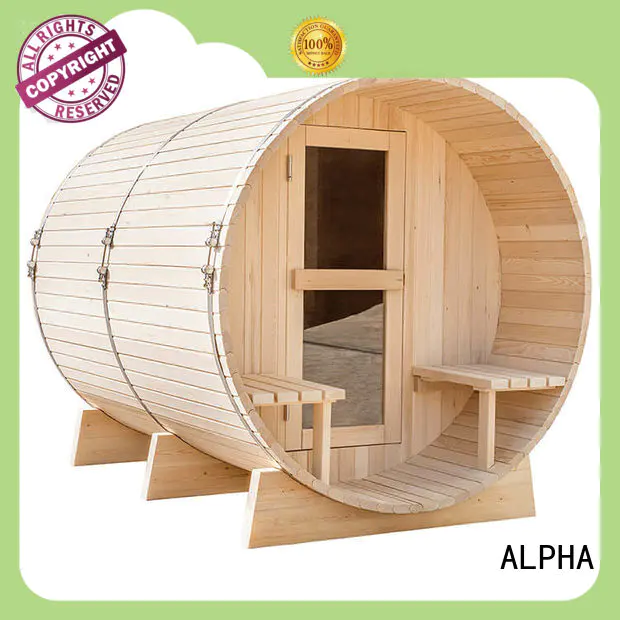 ALPHA electrical sauna room factory price for outdoor