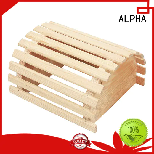 ALPHA cover wooden lampshade factory price for villa