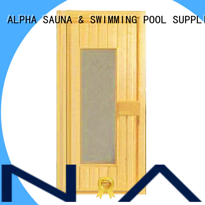 custom sauna door toughened for bathroom ALPHA