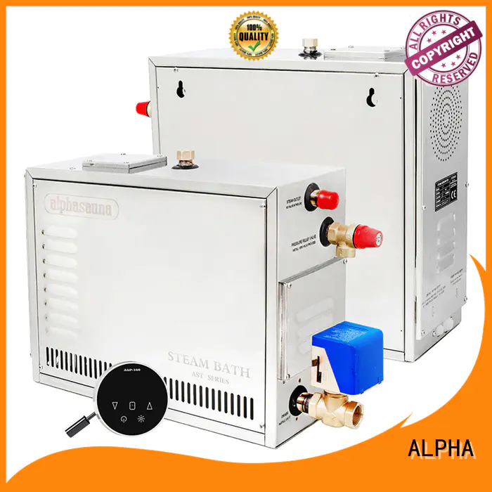 ALPHA Brand steel controller sauna machine manufacture